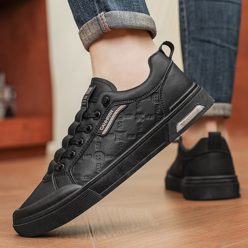 Men’s Slip-On White Casual Breathable Commuting Shoes
