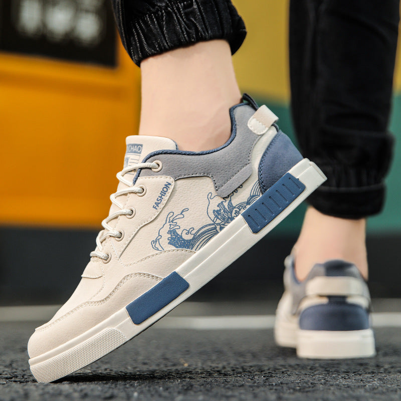 Trendy Large Size Low-Top Casual Sports Flats