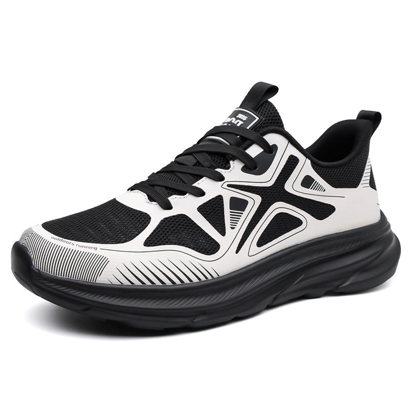 Men’s Breathable Lace-Up Lightweight Running Sneakers