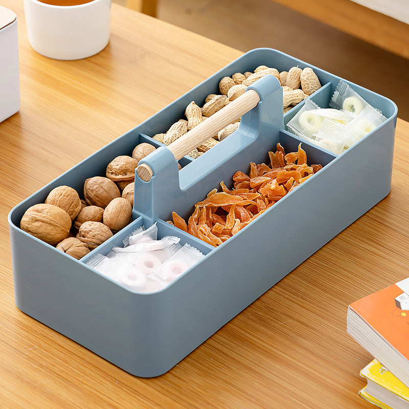 Large Multi Compartment Nuts & Snack Storage Box