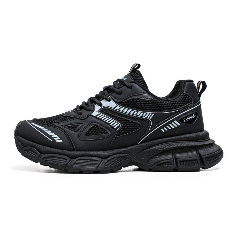 Men’s Thick Sole Mesh Dad Sneakers Non-Slip Casual Sports Shoes