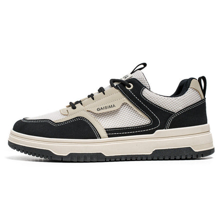 Men’s Breathable Mesh Low-Top Casual Sneakers for Spring & Summer