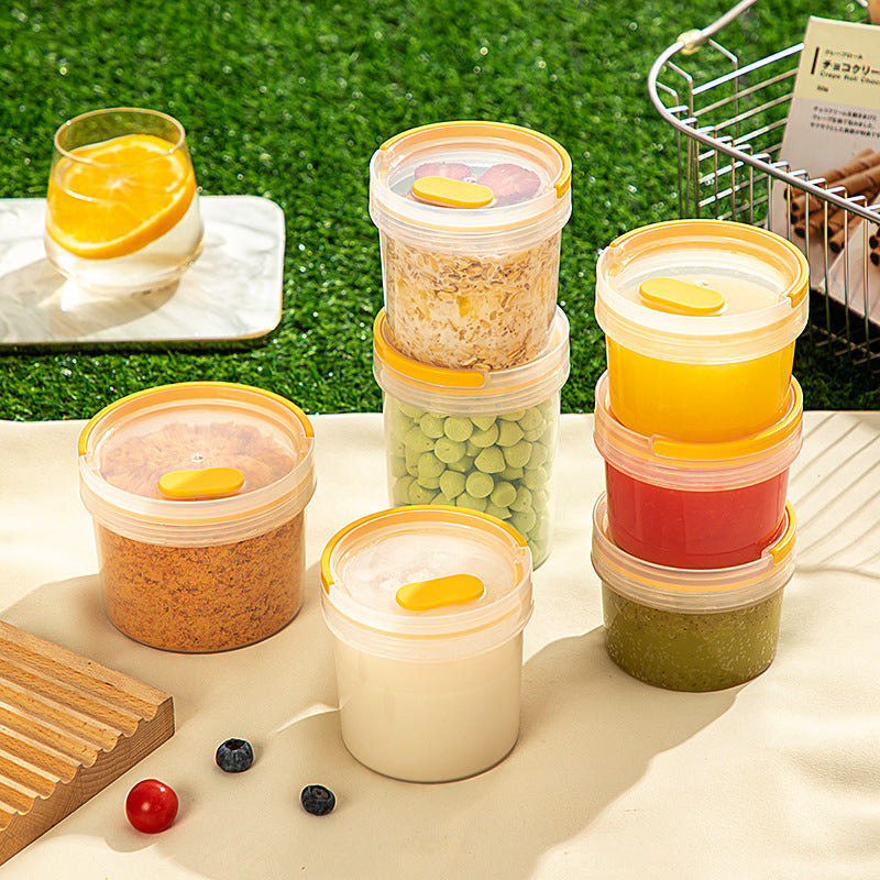 Portable Sealed Oatmeal & Baby Food Storage Jar Cup