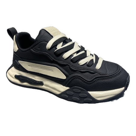 Men’s Korean Style Color-Block Thick-Soled Dad Sneakers
