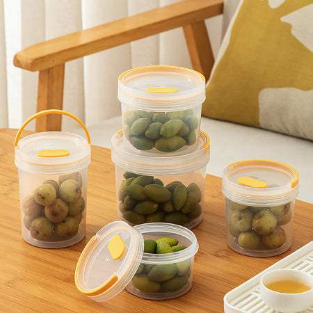 Food Grade Sealed Oil & Fruit Storage — Small size short