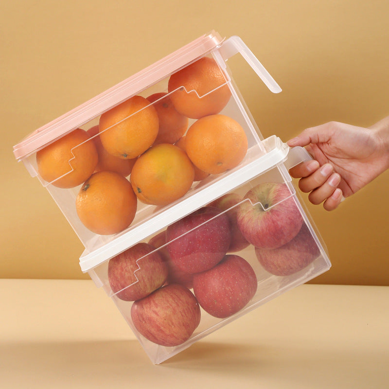 Sealed Transparent Egg & Vegetable Storage Box with Lid