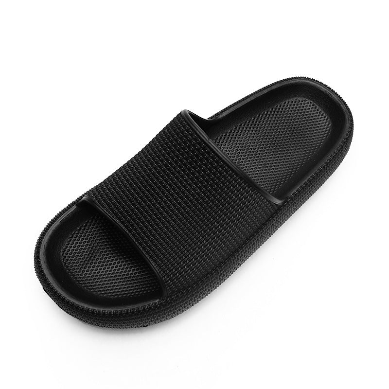 Men’s Thick Sole Slip-On Slippers Indoor Bathroom Casual Couple Sandals