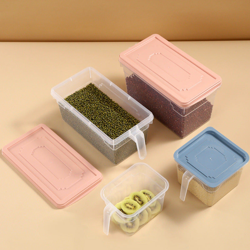 Japanese Style Drawer Refrigerator Storage Box for — blue