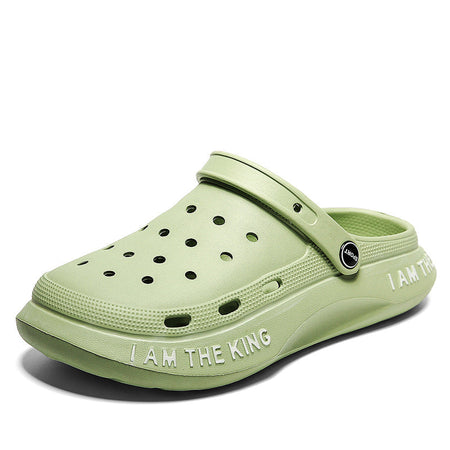 Men’s Hollow Clogs Baotou Beach Sandals
