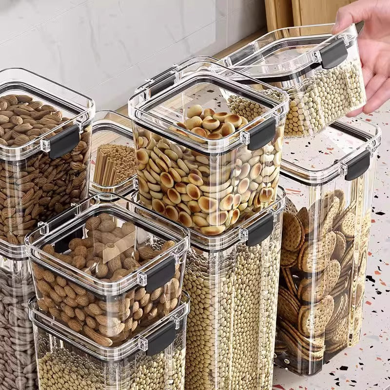 Food Grade Sealed Grain Storage Jar for — Upgraded grain jar 460ml