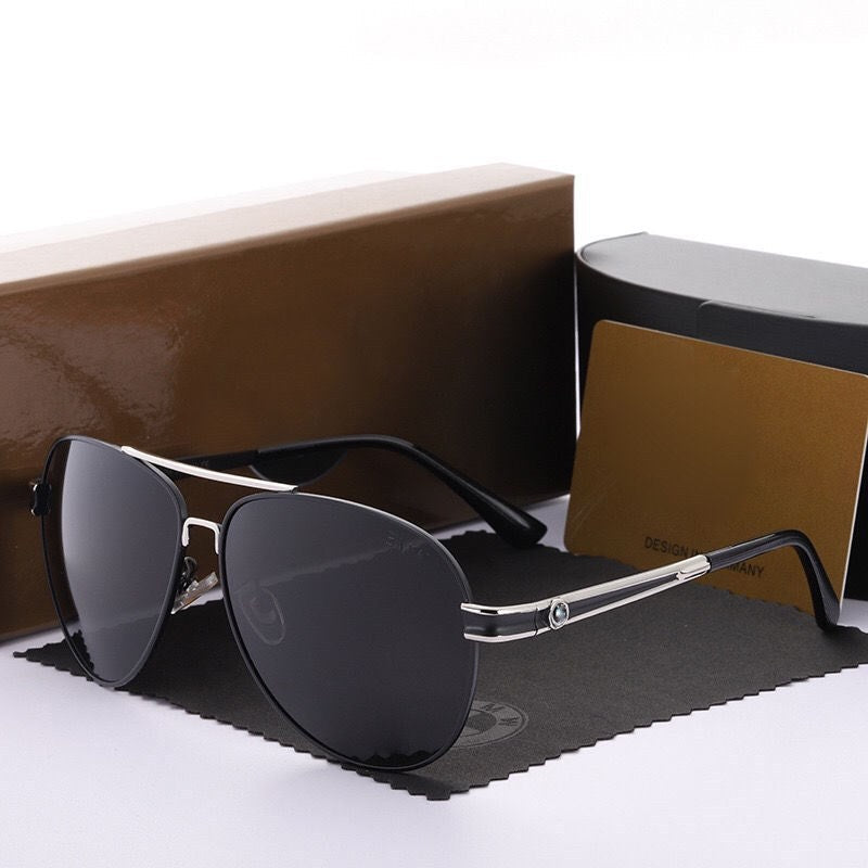Men’s Polarized Driving Sunglasses – Retro UV400 Goggles