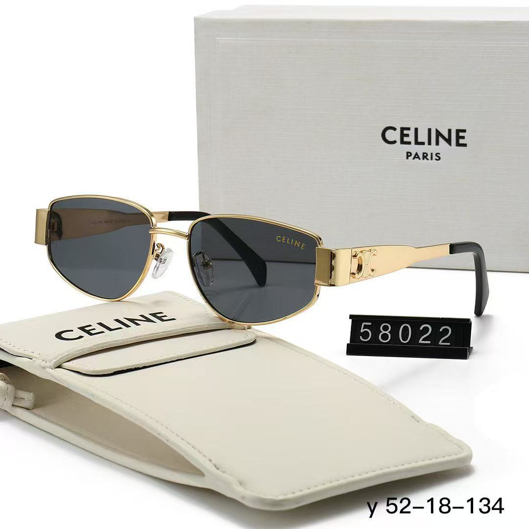 Gold Frame sunglasses - UV-protective eyewear with lightweight frame for men