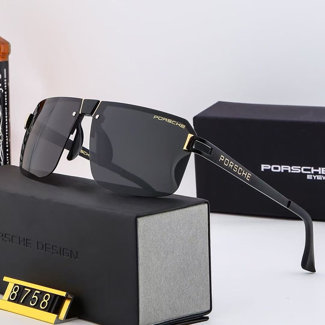 Black Frame Phnom Penh sunglasses - UV-protective eyewear with lightweight frame for men