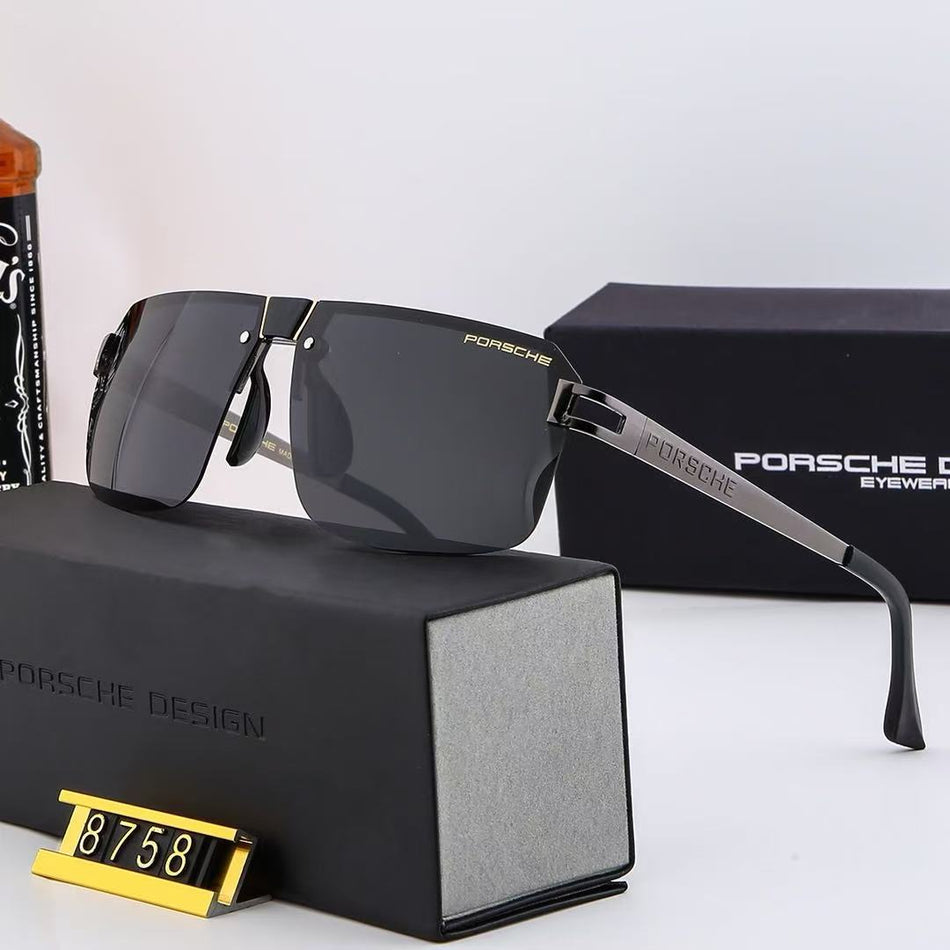 Men’s Polarized Driving Sunglasses – Frameless UV400 TAC Lens