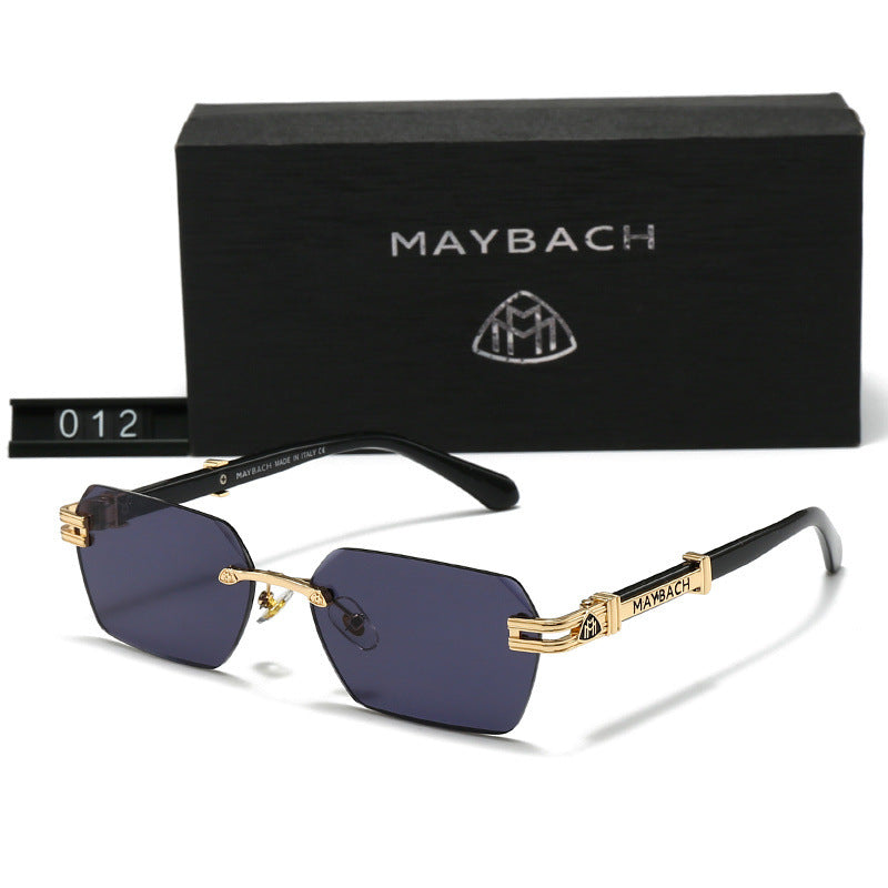Gold Double Gray sunglasses - UV-protective eyewear with lightweight frame for men