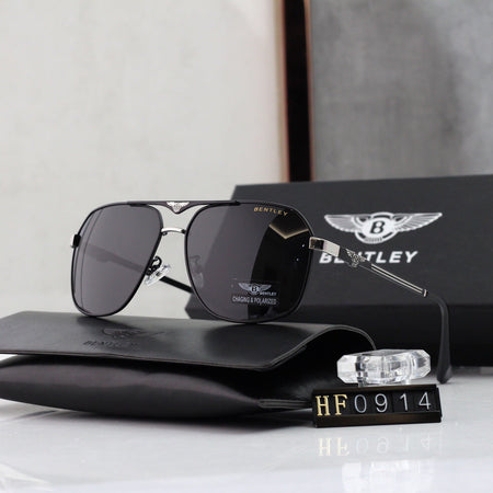 Black Frame Phnom Penh sunglasses - UV-protective eyewear with lightweight frame for men