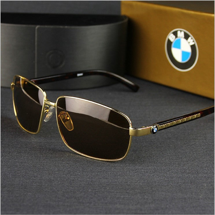 Black Frame Gray Sheet sunglasses - UV-protective eyewear with lightweight frame for men