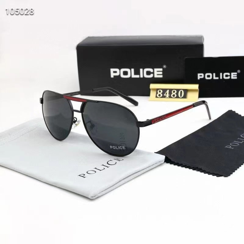 Black And Red sunglasses - UV-protective eyewear with lightweight frame for men