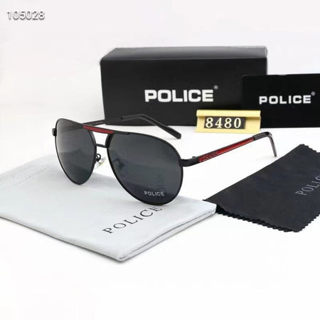 Black And Red sunglasses - UV-protective eyewear with lightweight frame for men