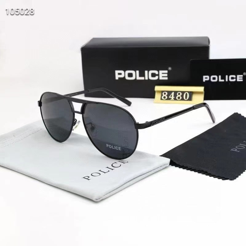 Unisex Polarized Sunglasses – Retro Large Frame UV Protection
