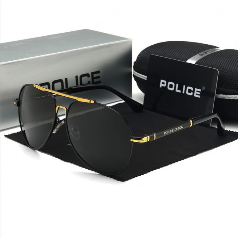 Black Frame Phnom Penh sunglasses - UV-protective eyewear with lightweight frame for men