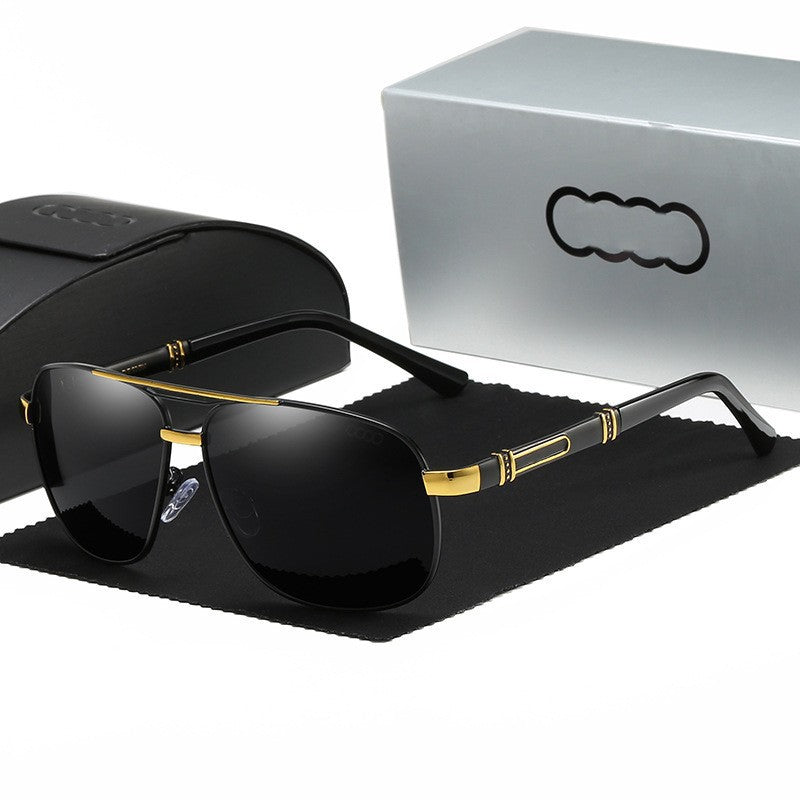 Men’s Polarized Driving Sunglasses – Big Frame UV400 Travel Style
