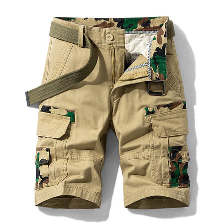 Men’s Workwear Cargo Shorts Multi-Pocket Loose Fit Summer Shorts