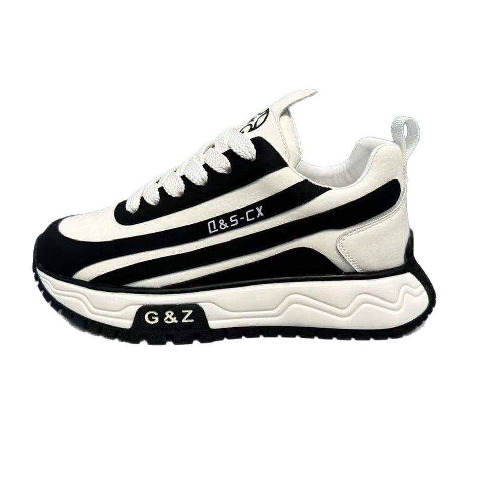 Xfs-Lk022 Blue Red men's sneakers - casual athletic shoes with cushioned comfortable sole