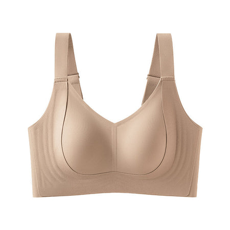 Foundation skin seamless minimizer foundation bra with adjustable soft support