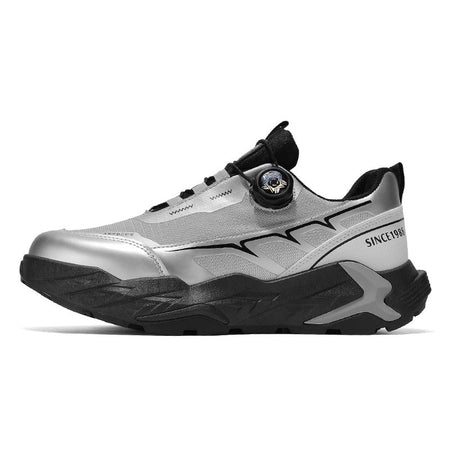 Yg-Lb675 Black Gray men's sneakers - casual athletic shoes with cushioned comfortable sole