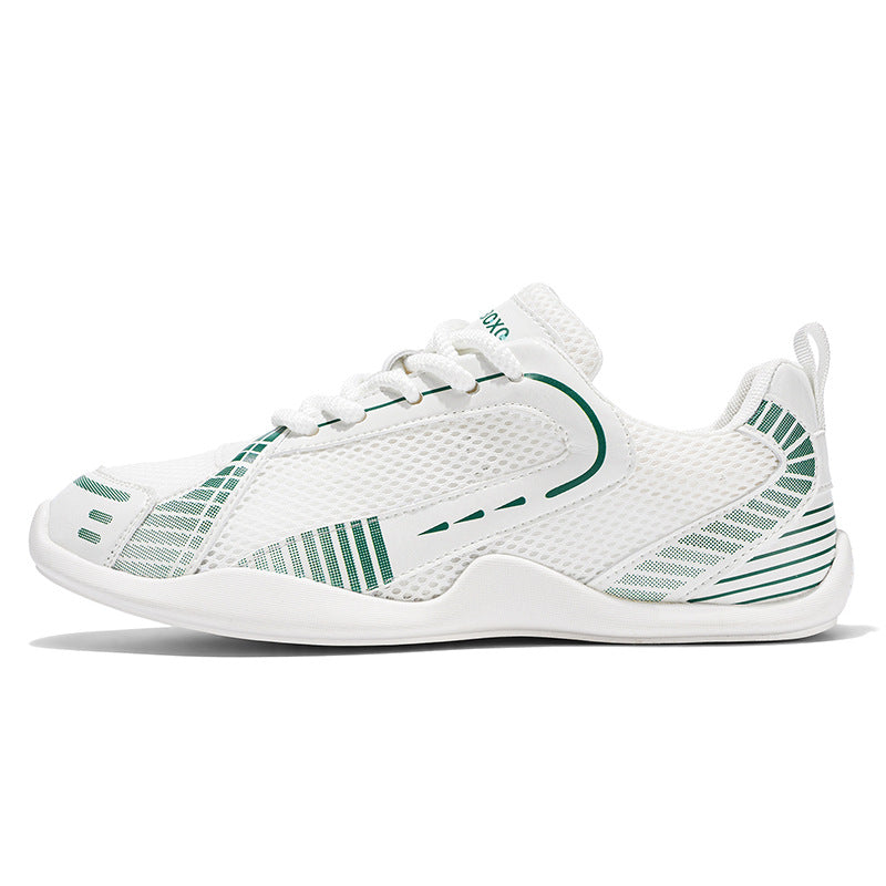 Lh-Xs778 White men's sneakers - casual athletic shoes with cushioned comfortable sole