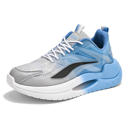 Df-Pk35 Gray Month men's sneakers - casual athletic shoes with cushioned comfortable sole