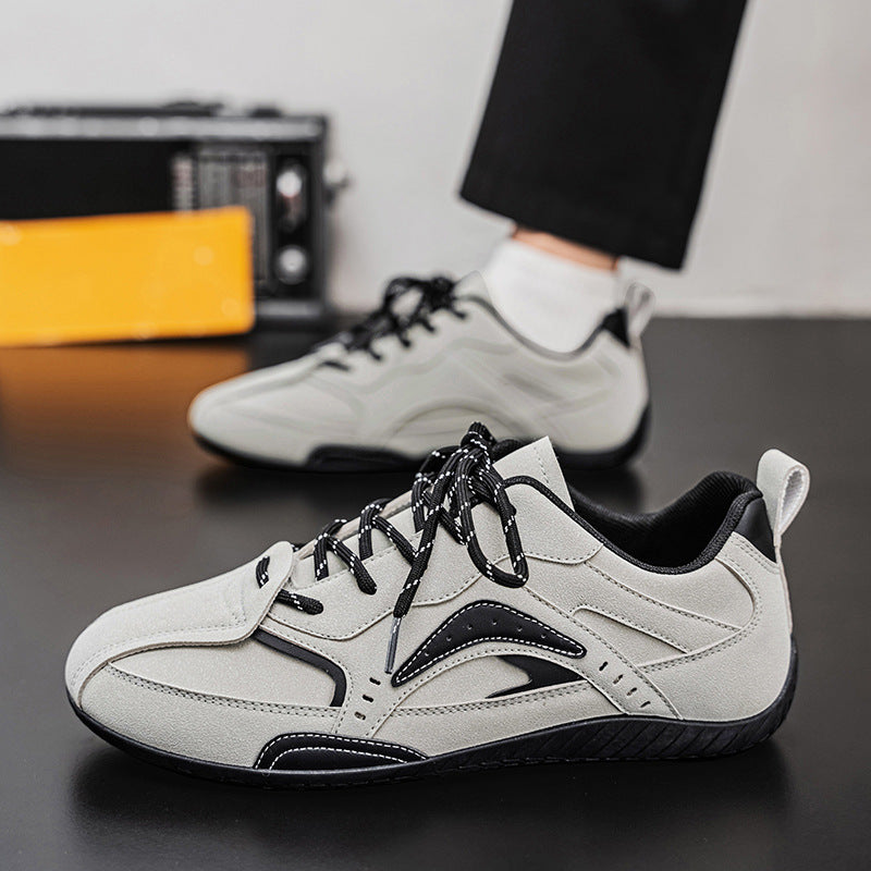 Men’s Retro German Style Low-Top Casual Sneakers