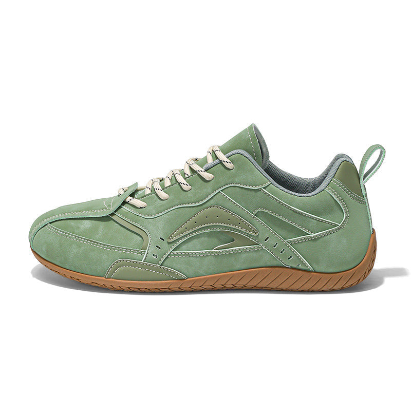 Yg- Green men's sneakers - casual athletic shoes with cushioned comfortable sole