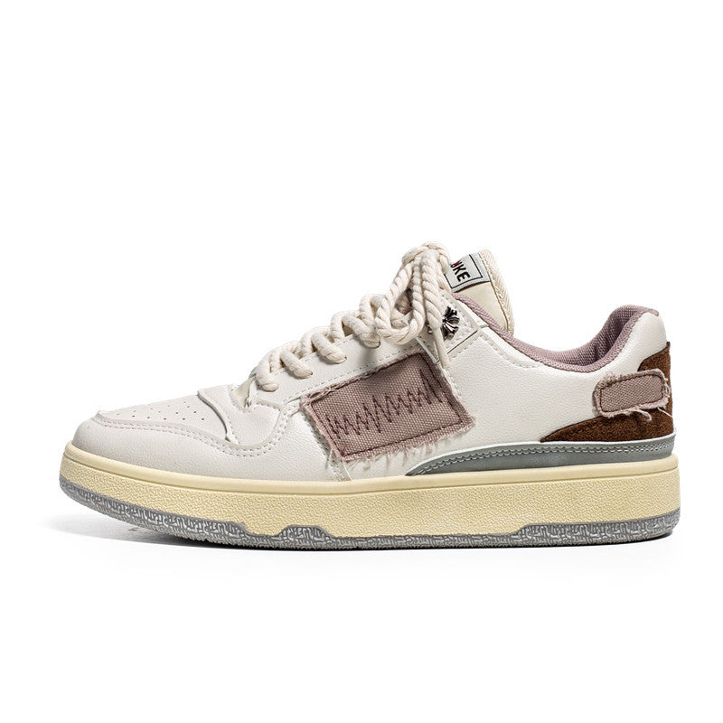 Gc- Apricot men's sneakers - casual athletic shoes with cushioned comfortable sole