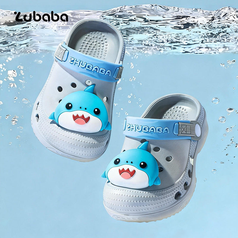 Children’s EVA Clogs Soft Cartoon Sandals for Kids Beach Shoes
