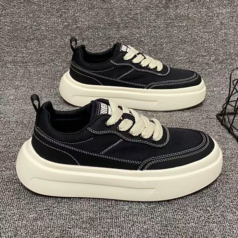 Men’s Mesh Breathable Low-Top Retro Casual Sneakers