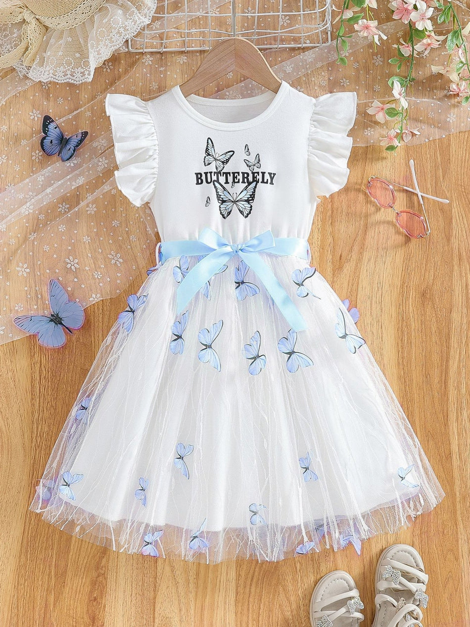 girls princess summer dress for casual and seasonal wear
