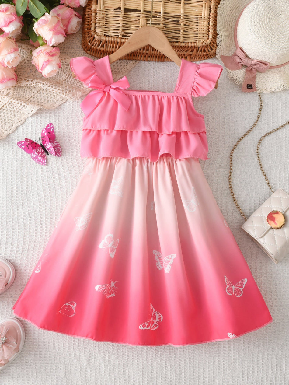 girls princess summer dress for casual and seasonal wear