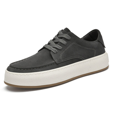 Nd- Gray men's sneakers - casual athletic shoes with cushioned comfortable sole