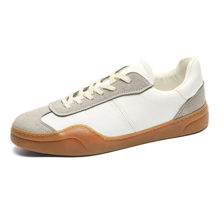 Jl-X220 White men's sneakers - casual athletic shoes with cushioned comfortable sole