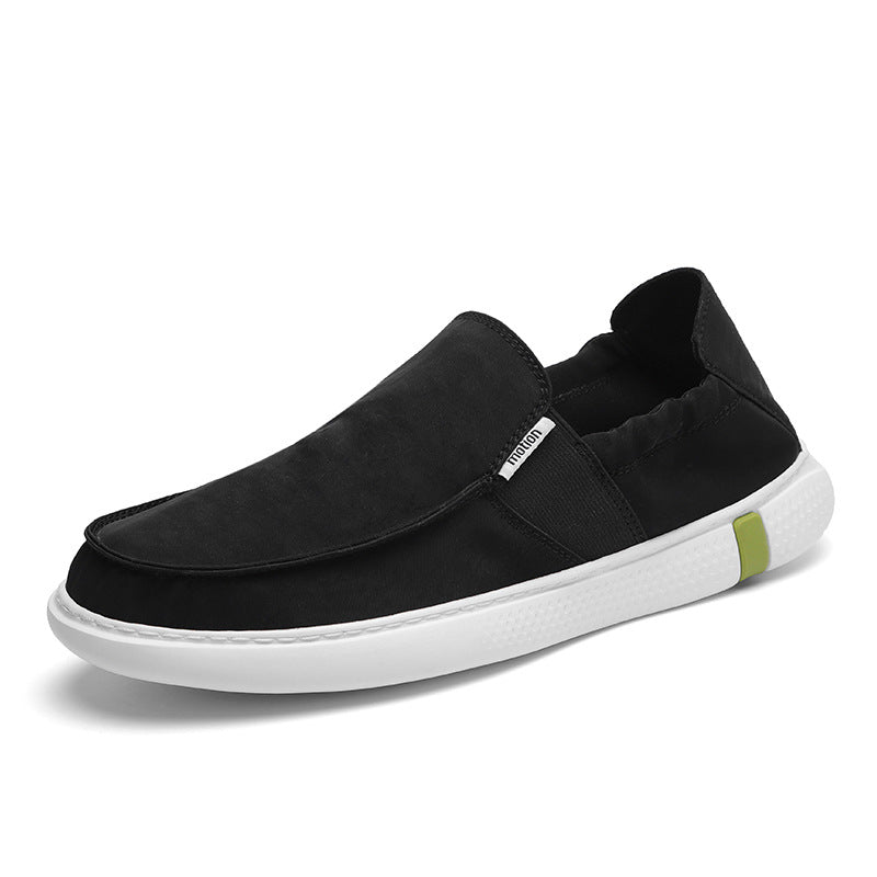 Men’s Slip-On Canvas Low-Top Casual Breathable Sneakers