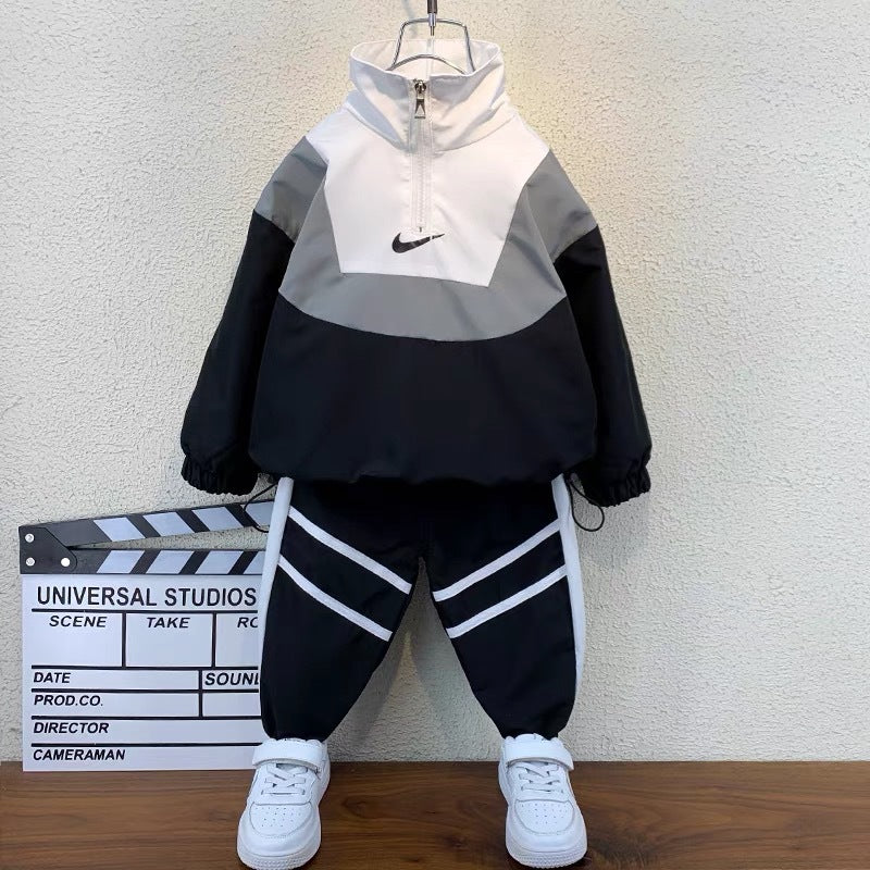Premium Boys Autumn Sports Two Piece Set Kids Fashion Outfit