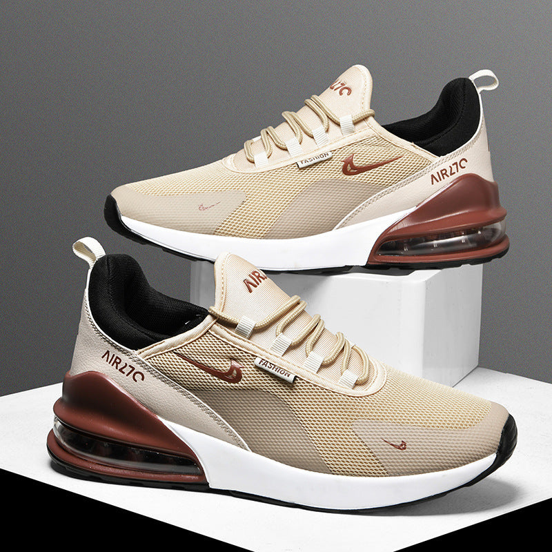Unisex Mesh Air Cushion Thick-Soled Casual Sneakers