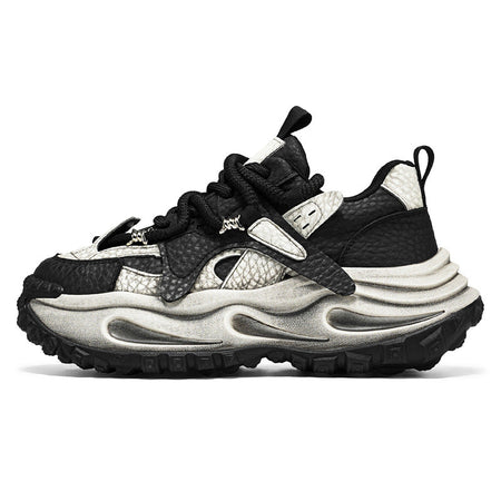 Men’s Korean Style Thick-Soled Casual Sneakers