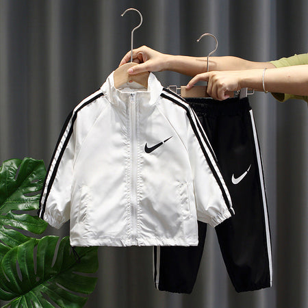 White girls two-piece summer outfit set for casual everyday wear