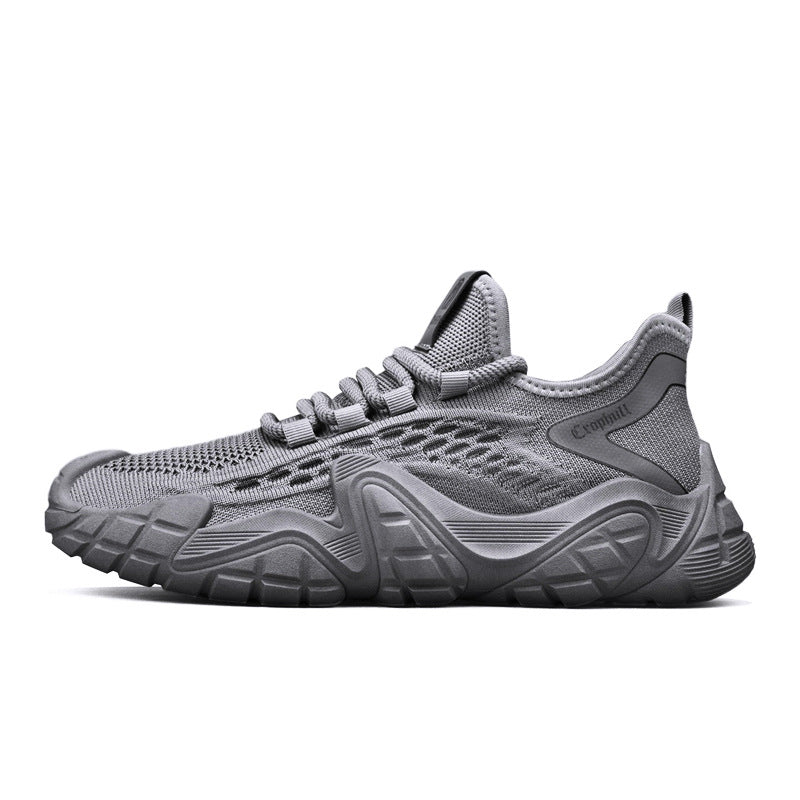 Men’s Fly-Knit Mesh Breathable Running Casual Sneakers