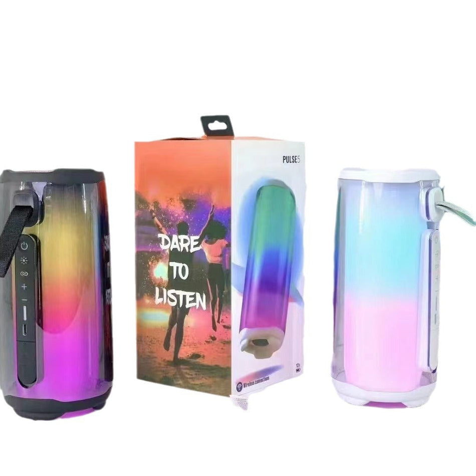 Pulse5 RGB Acrylic Bluetooth Speaker Color Light Portable in Single machine