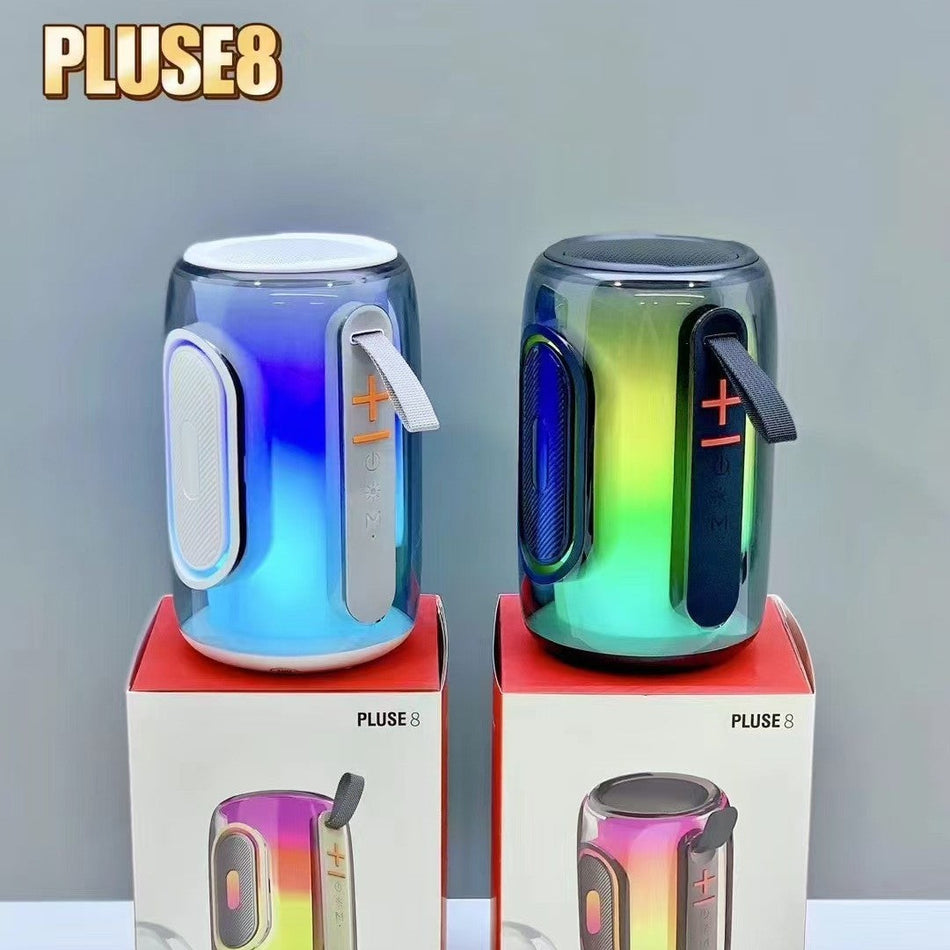 Pulse 7Pro Bluetooth Speaker Karaoke Mic Ambient Light