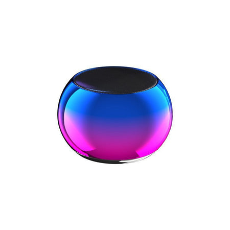 Mini Portable Bluetooth Speaker TWS Outdoor Colorful in Obsidian black